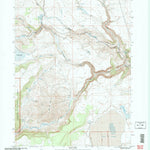 United States Geological Survey Sage Hen Butte, OR (2004, 24000-Scale) digital map