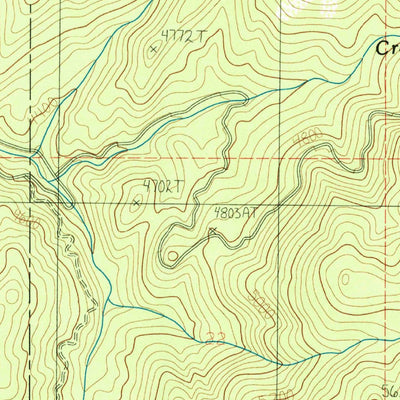 United States Geological Survey Sage Hen Reservoir, ID (1985, 24000-Scale) digital map