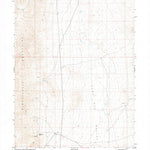 United States Geological Survey Sage Hen Spring, NV (1981, 24000-Scale) digital map