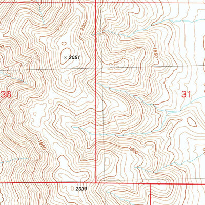 United States Geological Survey Sage Hen Spring, NV (1981, 24000-Scale) digital map