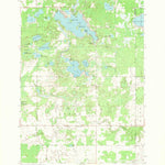 United States Geological Survey Sage Lake, MI (1968, 24000-Scale) digital map