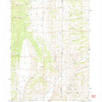 United States Geological Survey Sage Valley, ID-WY (1980, 24000-Scale) digital map