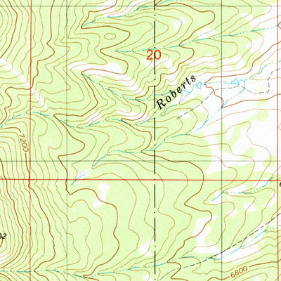 United States Geological Survey Sage Valley, ID-WY (1980, 24000-Scale) digital map