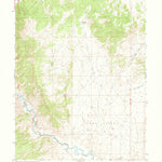 United States Geological Survey Sage Valley, UT (1967, 24000-Scale) digital map