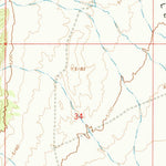 United States Geological Survey Sage Valley, UT (1967, 24000-Scale) digital map