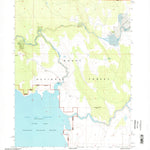 United States Geological Survey Sagebrush Butte, CA-OR (1993, 24000-Scale) digital map