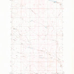 United States Geological Survey Sagebrush Coulee, MT (1970, 24000-Scale) digital map