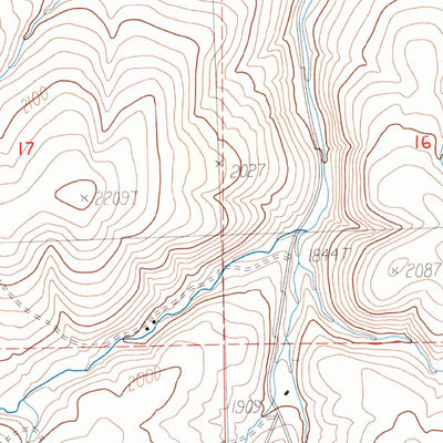 United States Geological Survey Sagebrush Flat, WA (1985, 24000-Scale) digital map