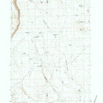 United States Geological Survey Sagebrush Knoll, OR (1984, 24000-Scale) digital map