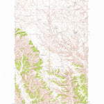 United States Geological Survey Sagebrush Reservoir, MT (1971, 24000-Scale) digital map