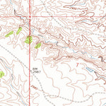 United States Geological Survey Sagebrush Reservoir, MT (1971, 24000-Scale) digital map