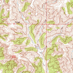 United States Geological Survey Sagebrush Reservoir, MT (1971, 24000-Scale) digital map