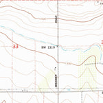 United States Geological Survey Sagebrush Ridge, WA (1979, 24000-Scale) digital map
