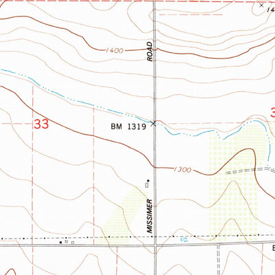 United States Geological Survey Sagebrush Ridge, WA (1979, 24000-Scale) digital map