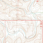 United States Geological Survey Sagebrush Valley West, NM (1989, 24000-Scale) digital map