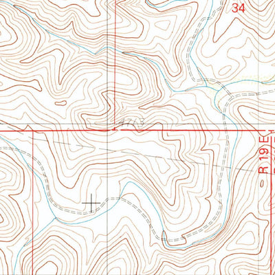 United States Geological Survey Sagebrush Valley West, NM (1989, 24000-Scale) digital map