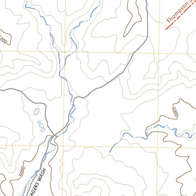 United States Geological Survey Sagers Flat, UT (2023, 24000-Scale) digital map