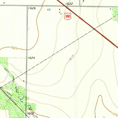 United States Geological Survey Sagerton, TX (1964, 24000-Scale) digital map