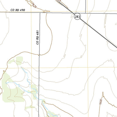 United States Geological Survey Sagerton, TX (2022, 24000-Scale) digital map