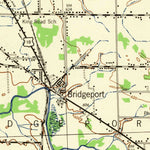 United States Geological Survey Saginaw, MI (1943, 62500-Scale) digital map