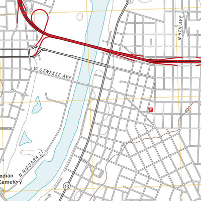 United States Geological Survey Saginaw, MI (2011, 24000-Scale) digital map