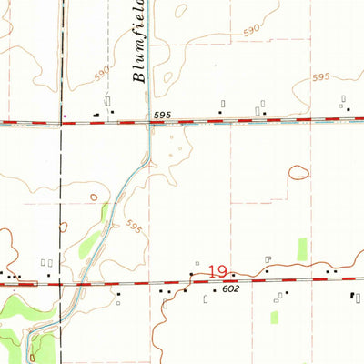 United States Geological Survey Saginaw NE, MI (1967, 24000-Scale) digital map