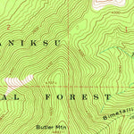 United States Geological Survey Sagle, ID (1968, 24000-Scale) digital map