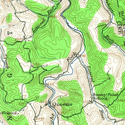 United States Geological Survey Sago, WV (1912, 62500-Scale) digital map