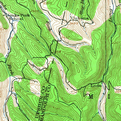 United States Geological Survey Sago, WV (1912, 62500-Scale) digital map