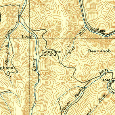 United States Geological Survey Sago, WV (1914, 62500-Scale) digital map