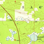 United States Geological Survey Sagola, MI (1956, 24000-Scale) digital map