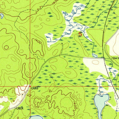 United States Geological Survey Sagola, MI (1956, 24000-Scale) digital map