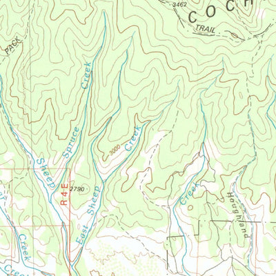 United States Geological Survey Saguache, CO (1982, 100000-Scale) digital map