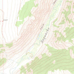 United States Geological Survey Saguache Park, CO (1967, 24000-Scale) digital map