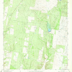 United States Geological Survey Sagunada Ranch, TX (1965, 24000-Scale) digital map