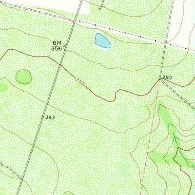 United States Geological Survey Sagunada Ranch, TX (1965, 24000-Scale) digital map