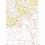 United States Geological Survey Sahara Hill, MT (1986, 24000-Scale) digital map
