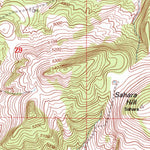 United States Geological Survey Sahara Hill, MT (1995, 24000-Scale) digital map