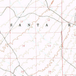 United States Geological Survey Sahurita, AZ (1958, 62500-Scale) digital map