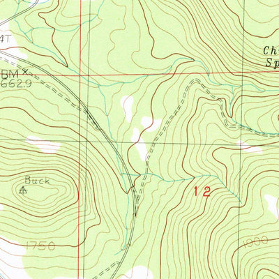 United States Geological Survey Said Valley, CA (1983, 24000-Scale) digital map