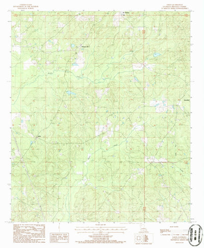 United States Geological Survey Sailes, LA (1986, 24000-Scale) digital map