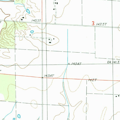 United States Geological Survey Sailor Springs, IL (1985, 24000-Scale) digital map
