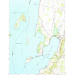 United States Geological Survey Saint Albans Bay, VT (1964, 24000-Scale) digital map