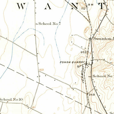 United States Geological Survey Saint Albans, VT (1914, 62500-Scale) digital map
