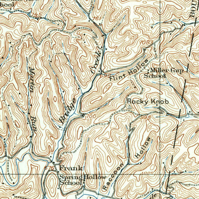 United States Geological Survey Saint Albans, WV (1931, 62500-Scale) digital map