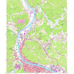 United States Geological Survey Saint Albans, WV (1958, 24000-Scale) digital map