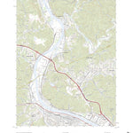 United States Geological Survey Saint Albans, WV (2023, 24000-Scale) digital map