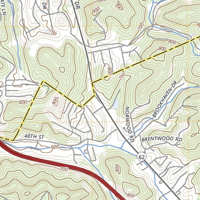 United States Geological Survey Saint Albans, WV (2023, 24000-Scale) digital map