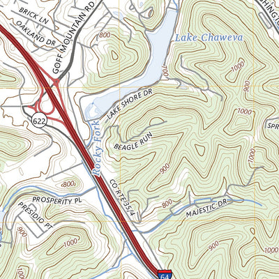United States Geological Survey Saint Albans, WV (2023, 24000-Scale) digital map