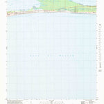 United States Geological Survey Saint Andrews Bay, AL (1980, 24000-Scale) digital map
